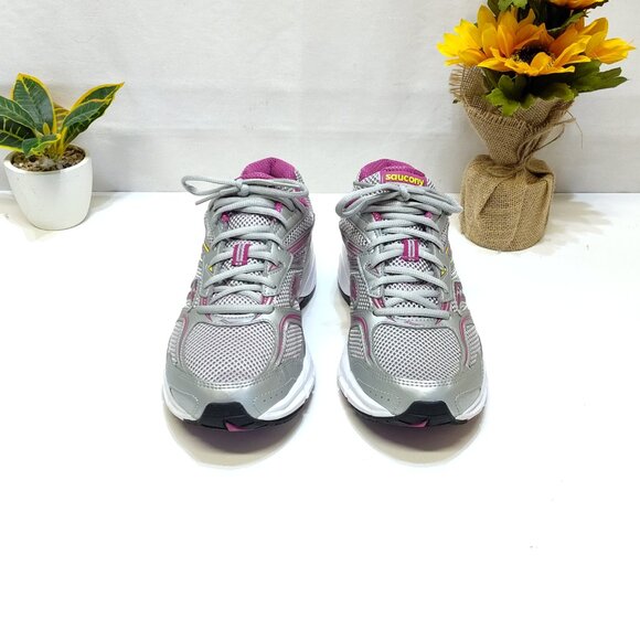 Saucony Cohesion 9 Running Shoe S15262-15 WMNS 10 Mesh Upper GRID Heel XT-600 - Picture 5 of 11